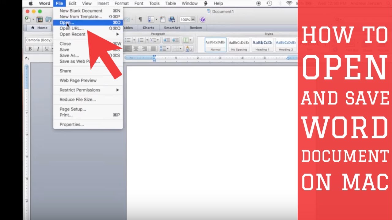 unlock a word document for editing mac
